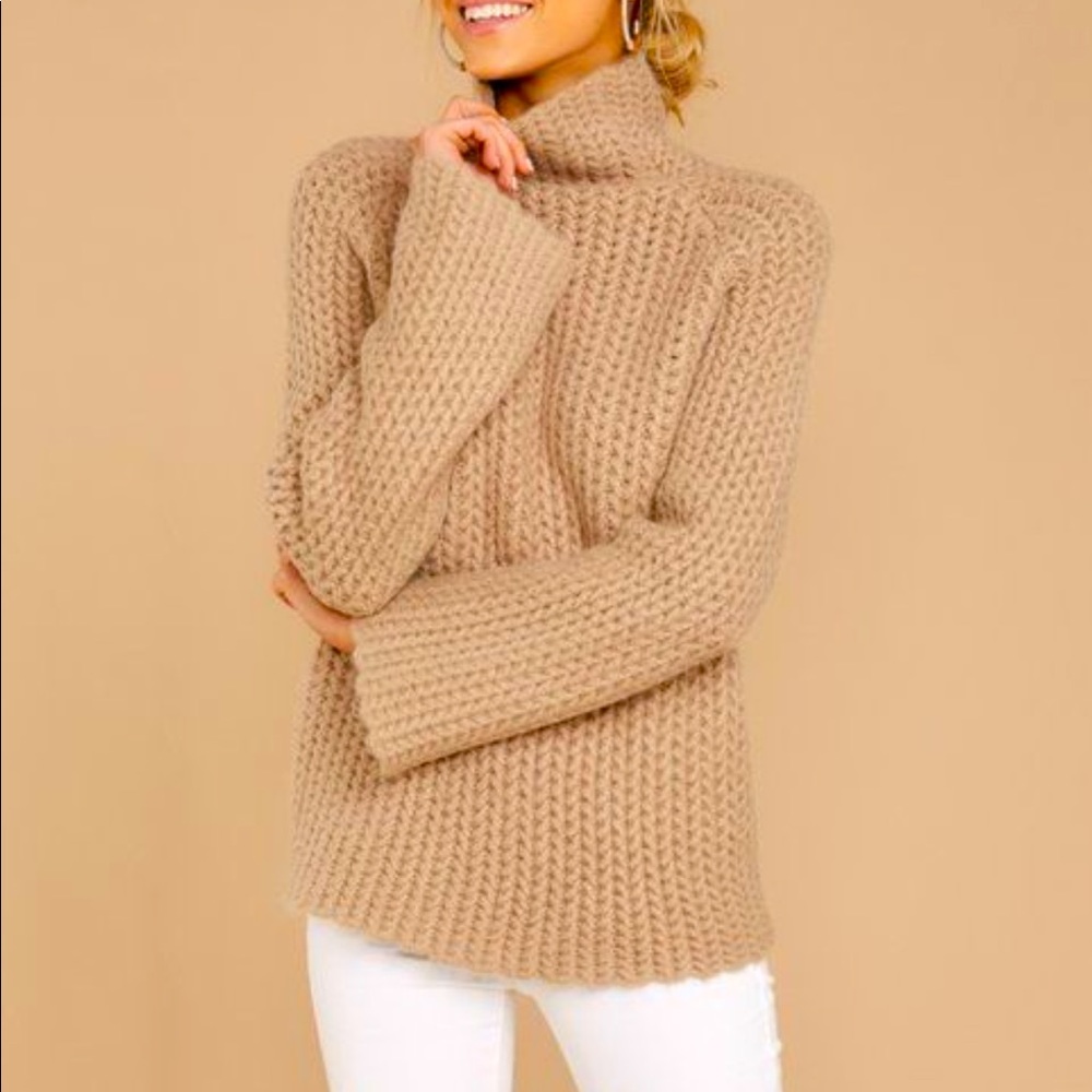 Tan Sweater